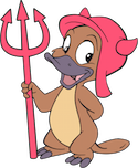 'Hexley the Platypus' by Source. Licensed under Fair use via Wikipedia - https://en.wikipedia.org/wiki/File:Hexley_the_Platypus.svg#/media/File:Hexley_the_Platypus.svg