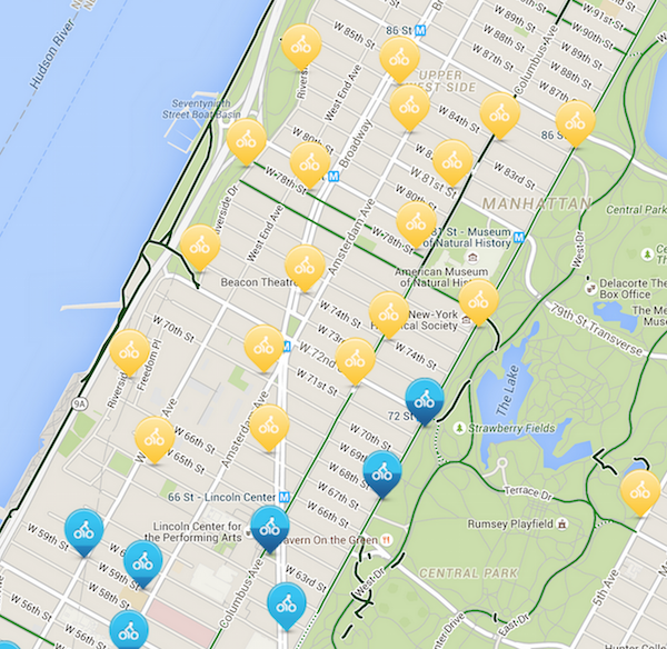 citibike map